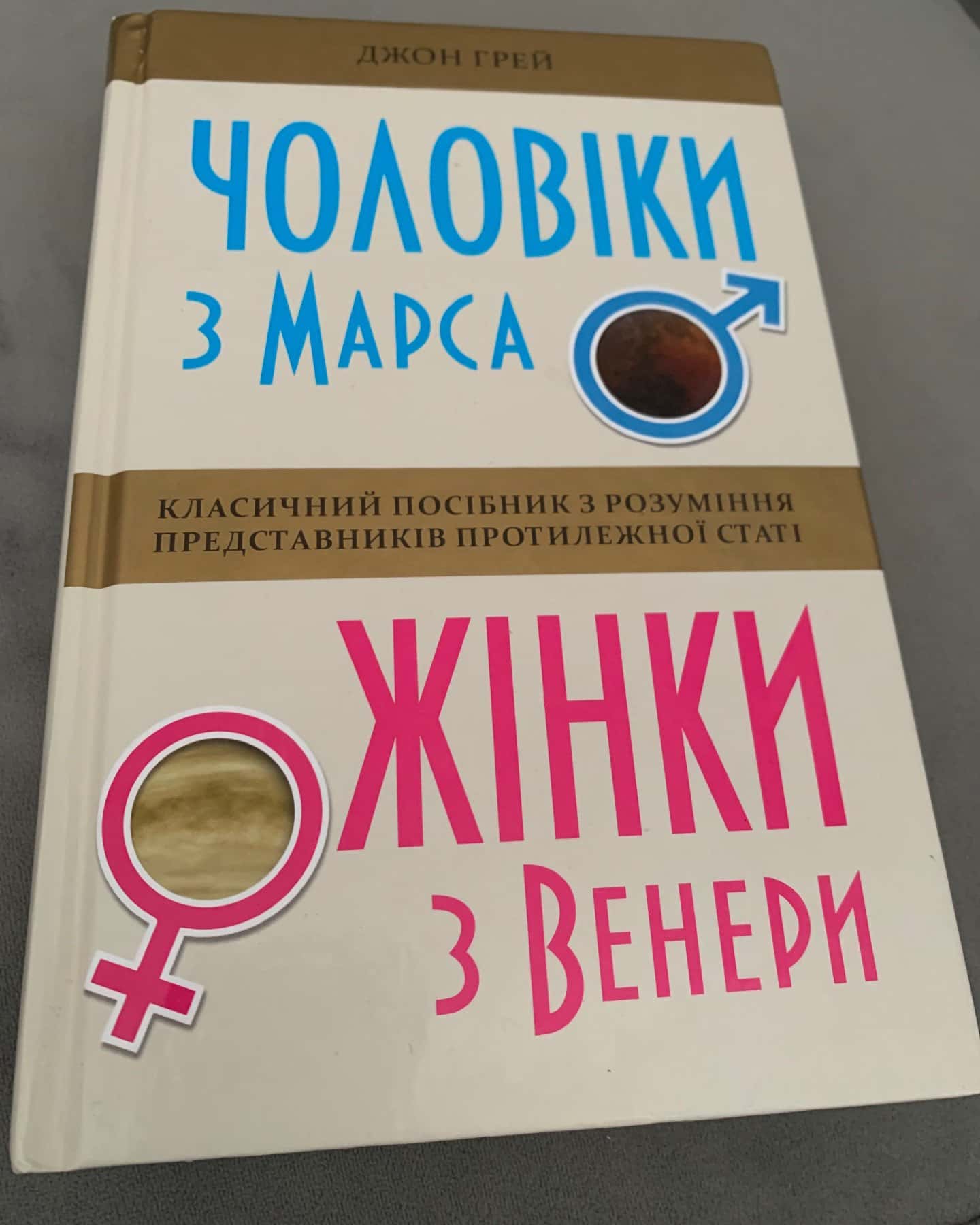 Чоловіки з Марса, жінки з Венери-Джон Грей