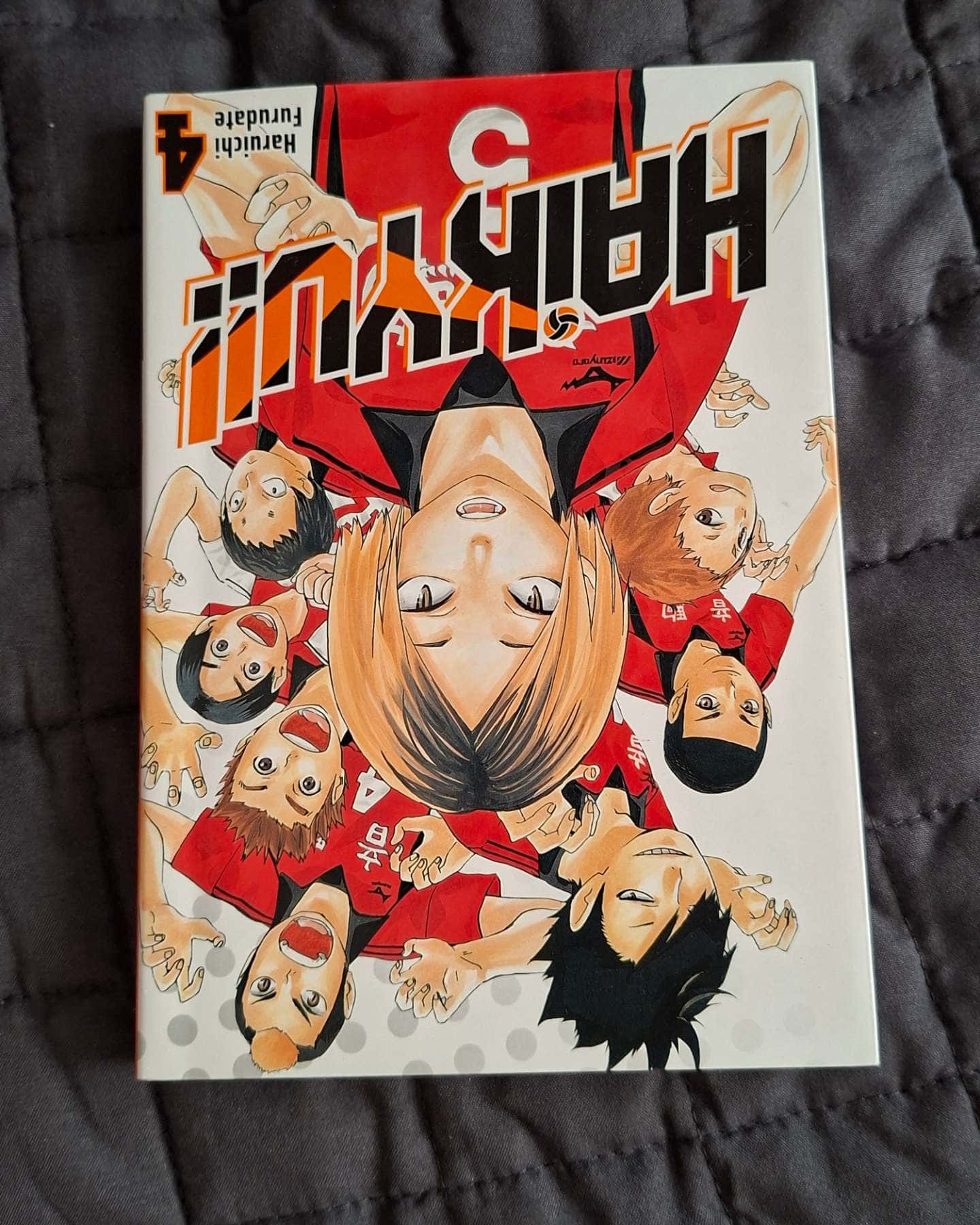 Манга Haikiyu 4 том — Haruichi Furudate
